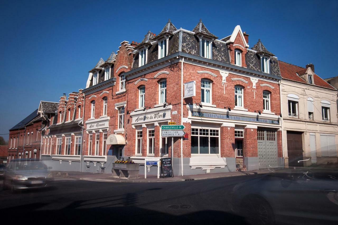 Logis - Hostellerie & Restaurant Du Marche Le Cateau-Cambresis Экстерьер фото